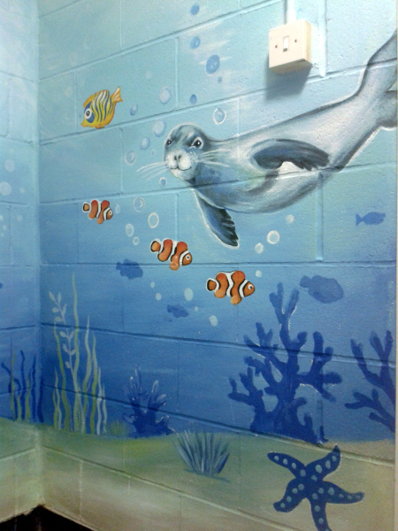 Deep Sea World Mural