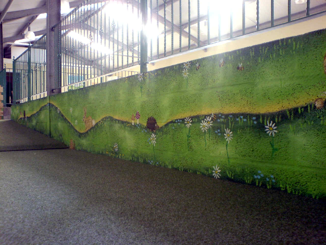 active kids adventure park mural