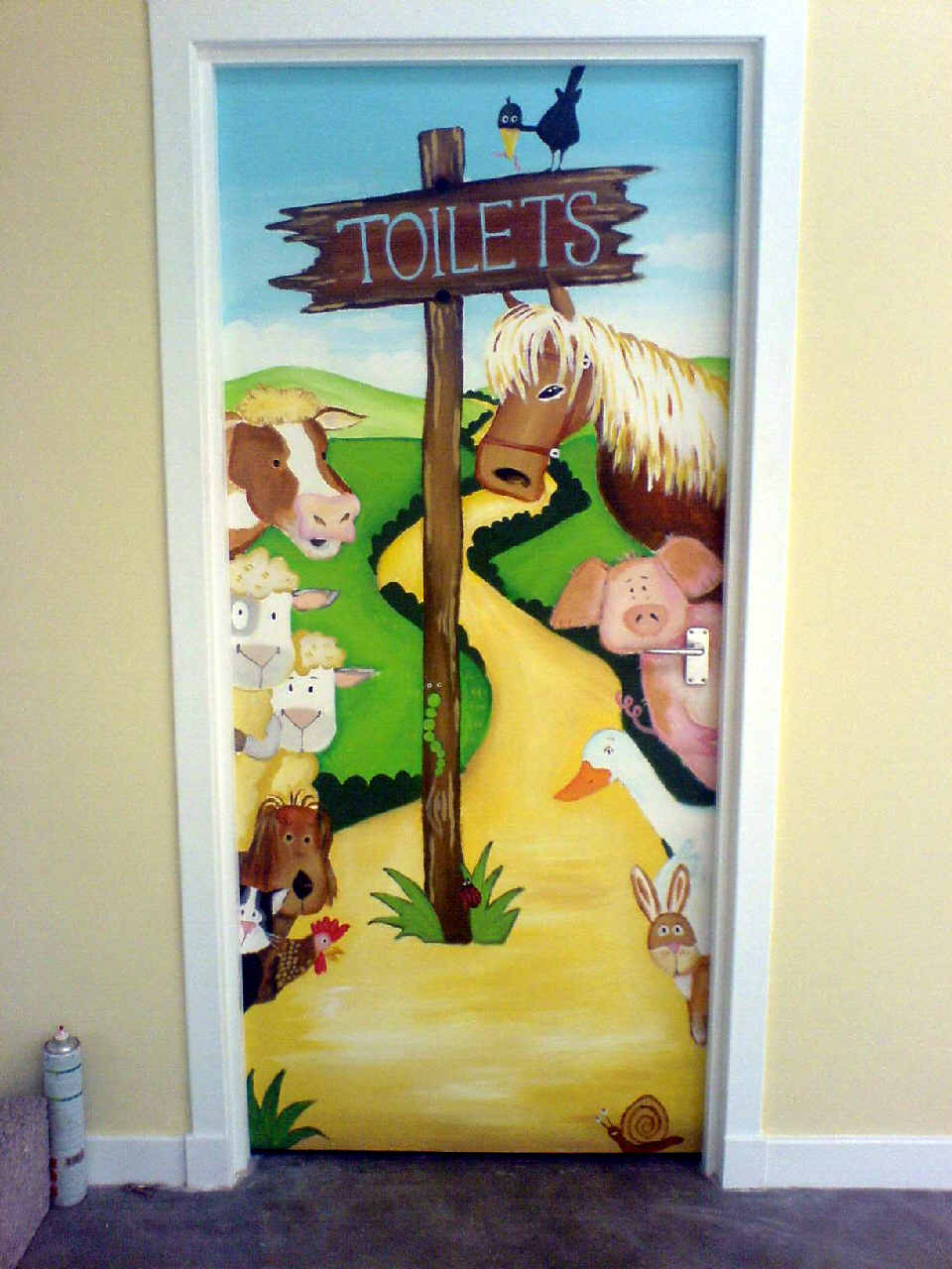 active kids adventure park mural