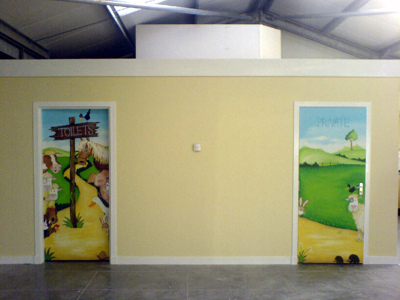 active kids adventure park mural