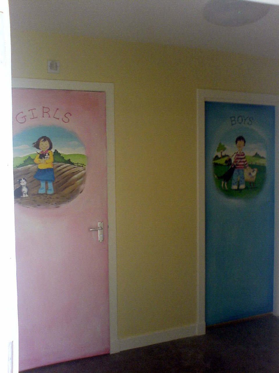 active kids adventure park mural