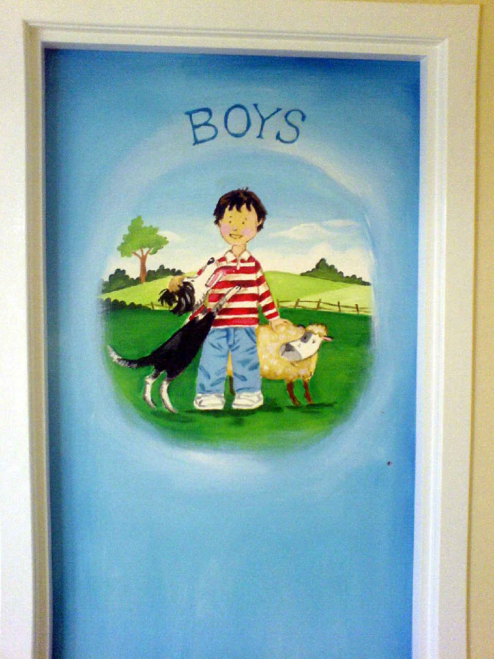 active kids adventure park mural