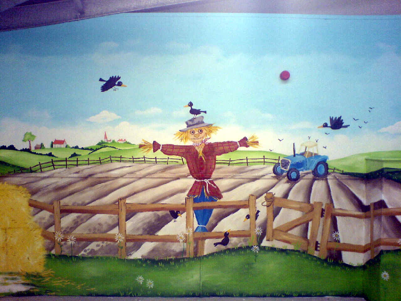 active kids adventure park mural