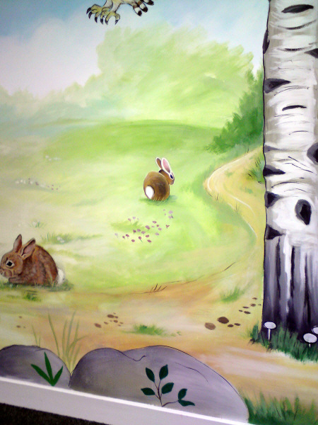 active kids adventure park mural