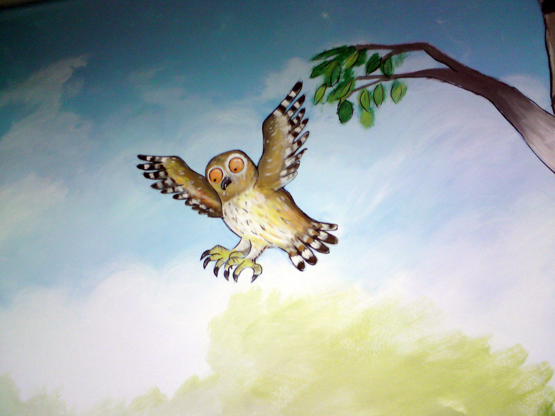 active kids adventure park mural