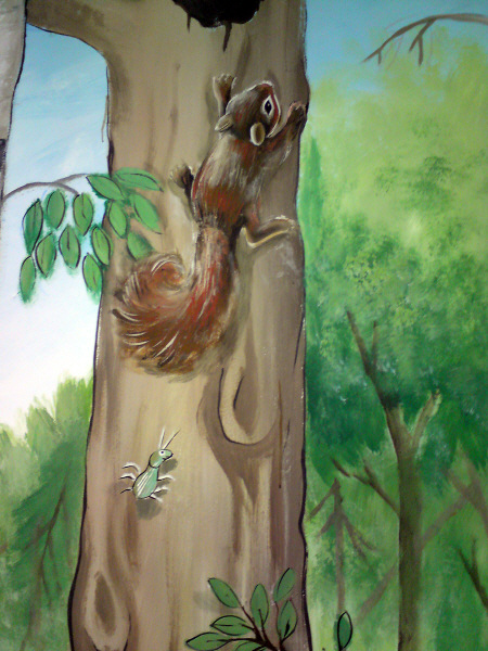 active kids adventure park mural