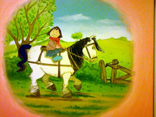 active kids adventure park mural