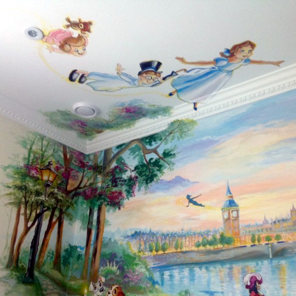 british disney mural