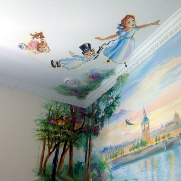 british disney mural