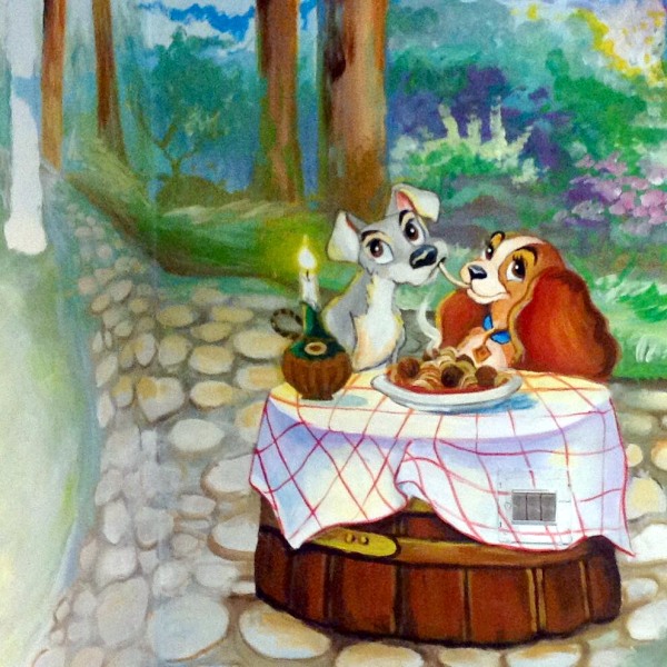 british disney mural