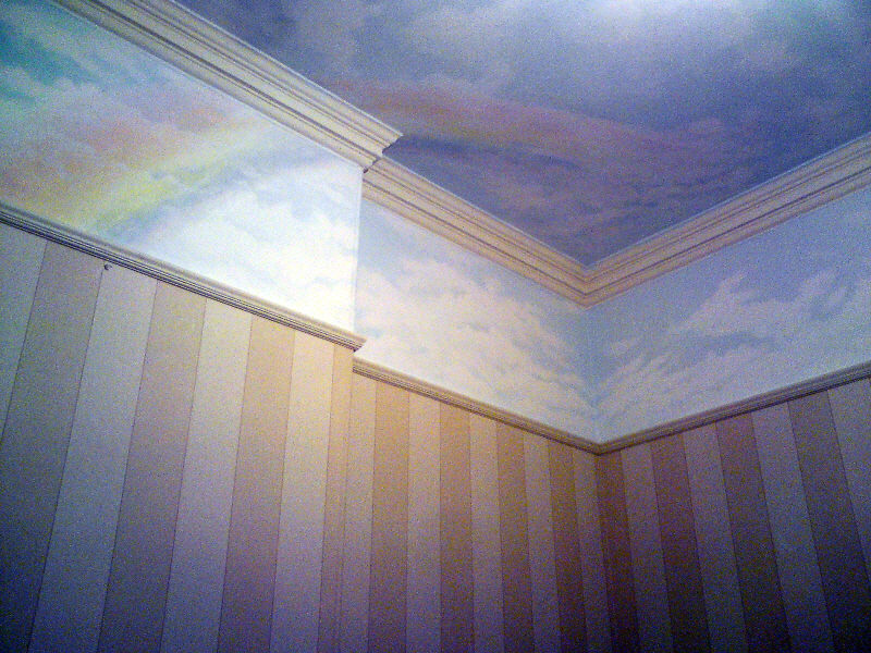 Sky Rainbow Mural