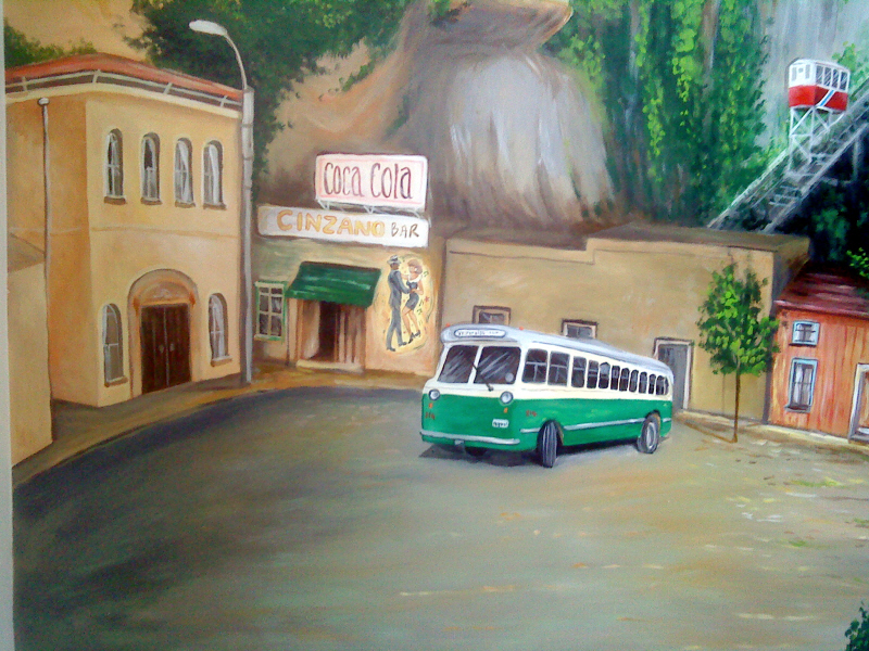 Valparaiso Chile mural
