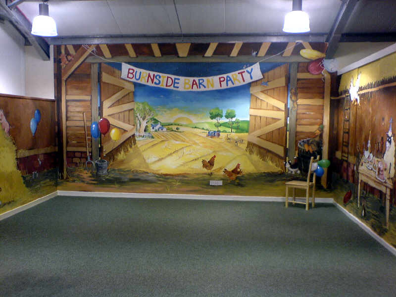 active kid toys mural