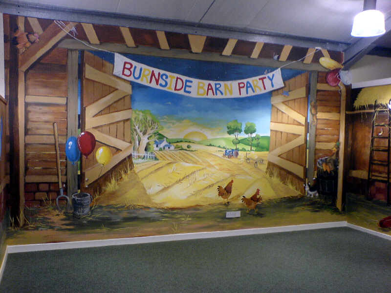active kid toys mural