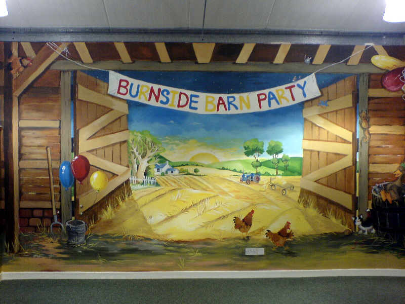 active kid toys mural