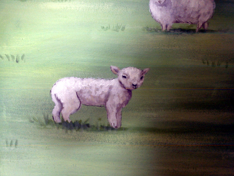 farmyard mural