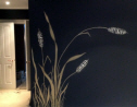 flora and fauna mural