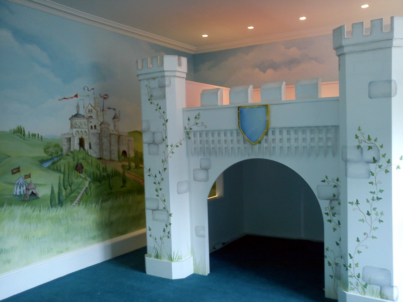 fairy tale mural