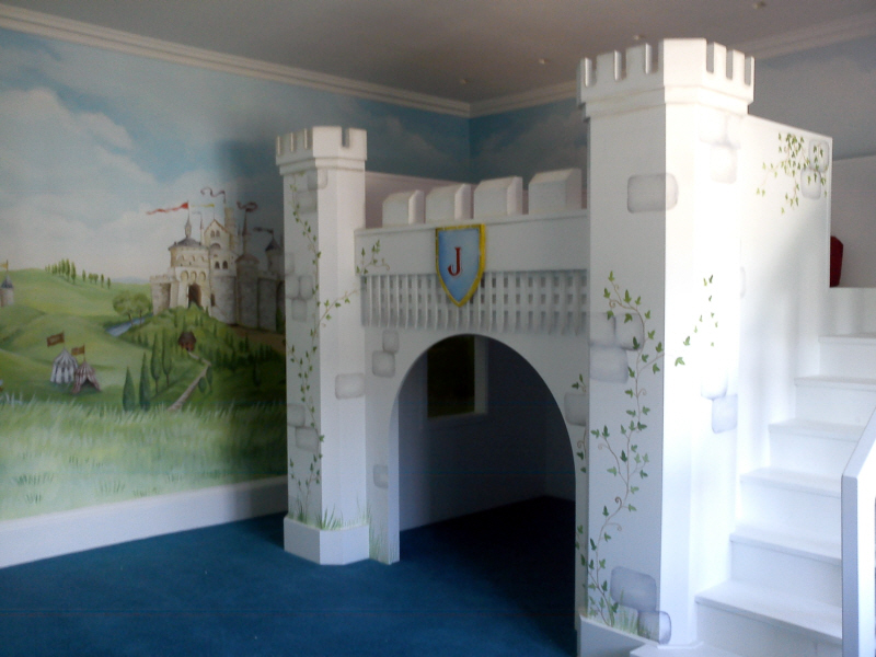 fairy tale mural