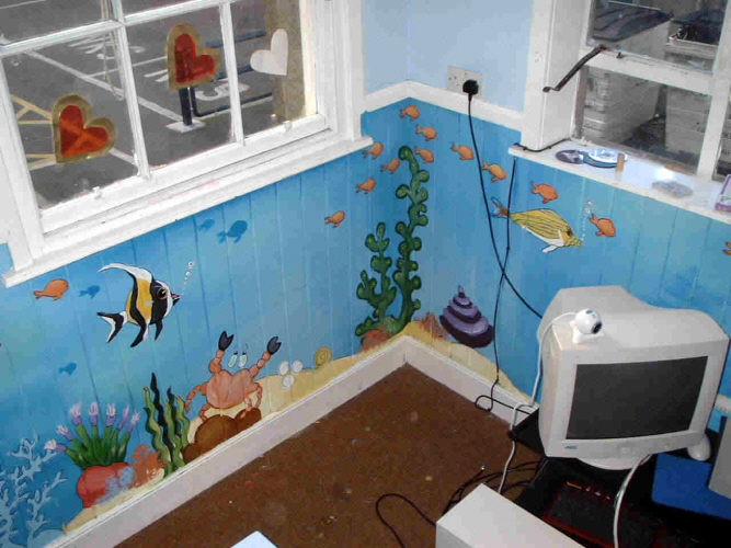 nari kallyan nursery mural