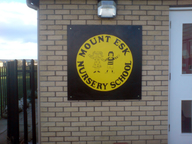 mount esk nursery mural