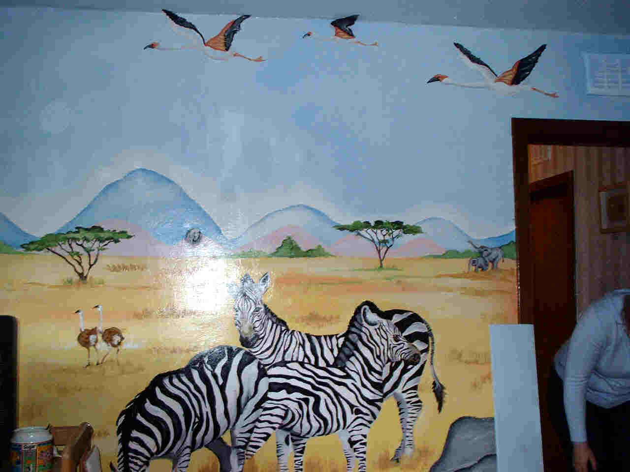 safari mural