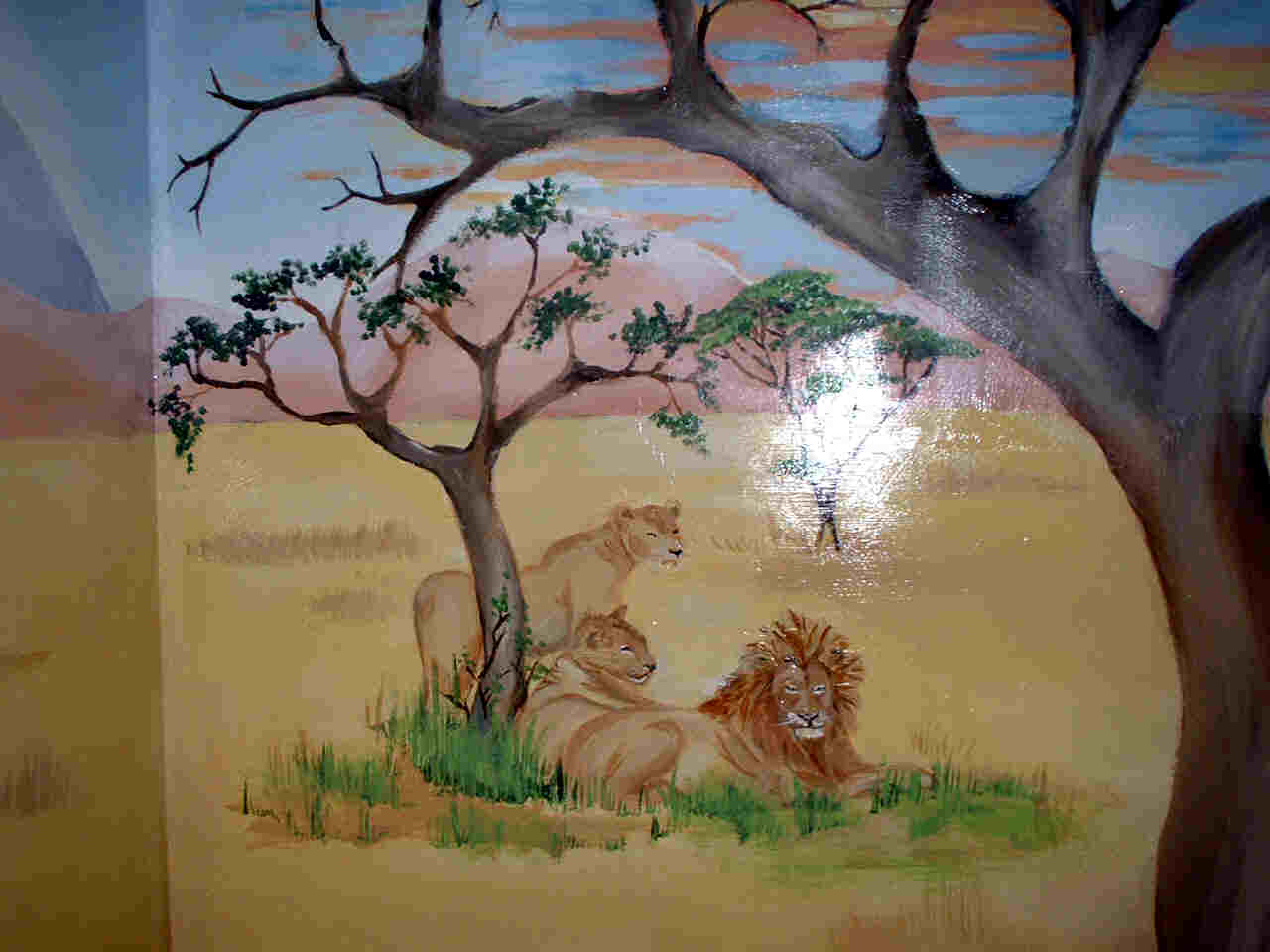 safari mural