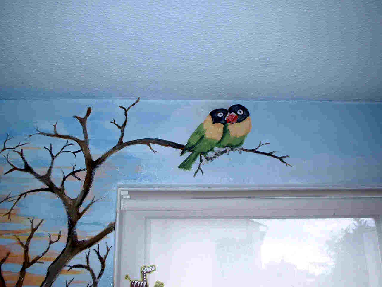 safari mural