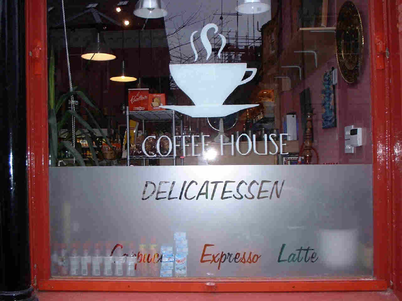 hand painted signs