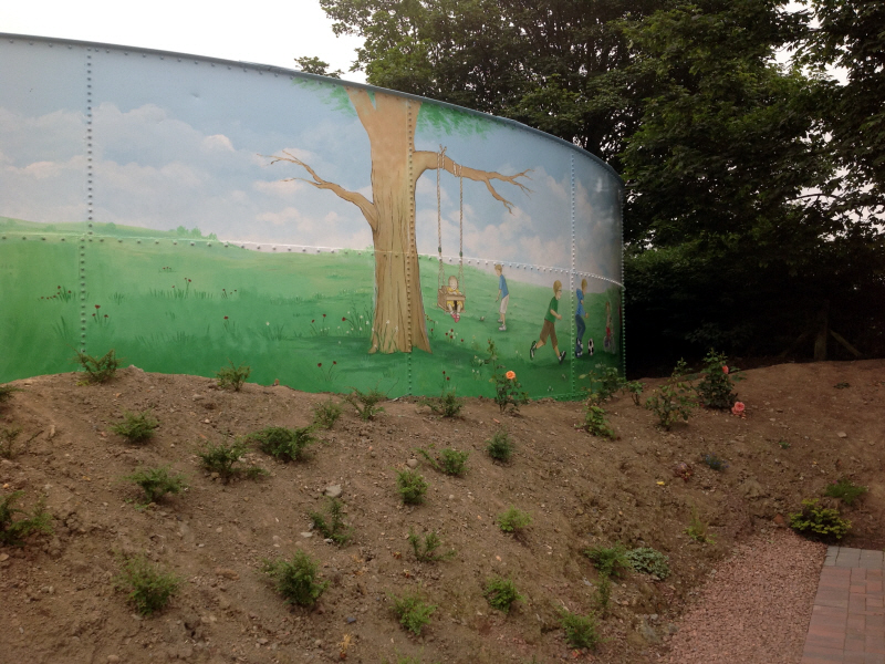 Deep Sea World Mural