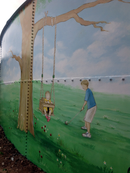 Deep Sea World Mural