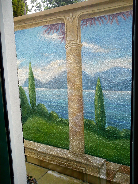 trompe l'oeil mural