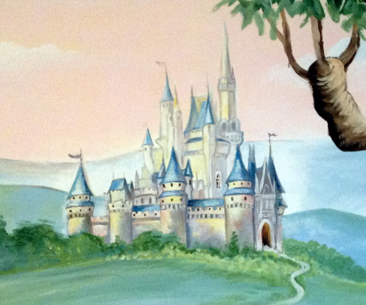 fairy tale mural