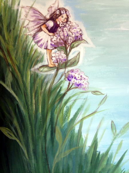 fairy tale mural