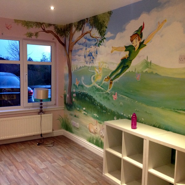 walt disney mural