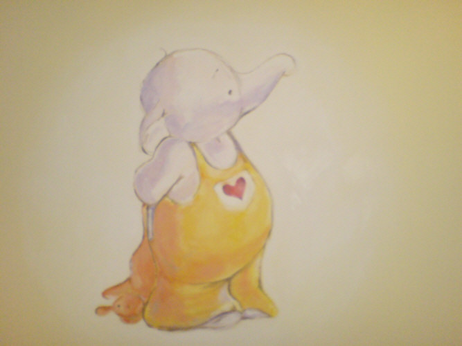 winnie the pooh mural